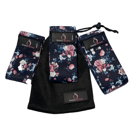Booty Bands Set (Floral) - StapleActive