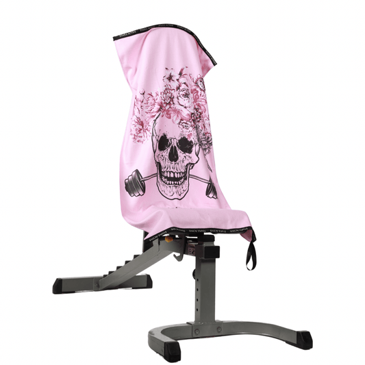 Conquer Gym Towel (Candy Skull) - StapleActive