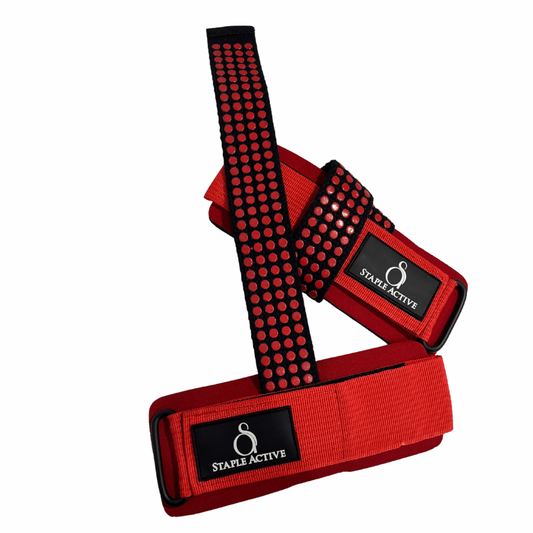 Cuff lifting straps (Red) - StapleActive