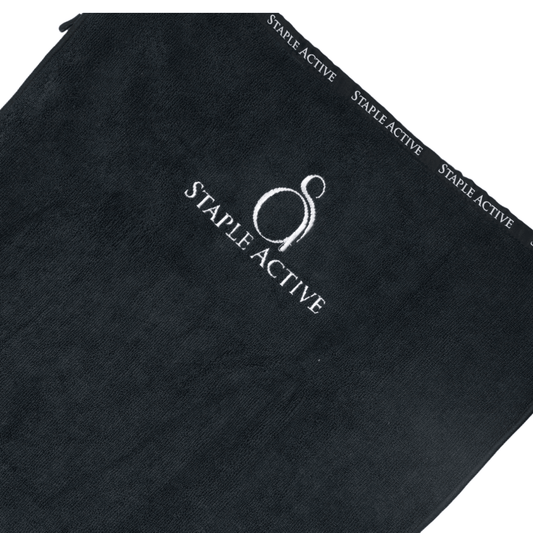 Conquer Gym Towel (White Logo) - StapleActive